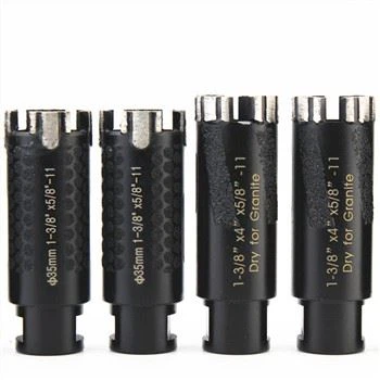 Brocas de diamante para uso em granito seco