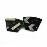 Placas de moagem trapezoides de diamante